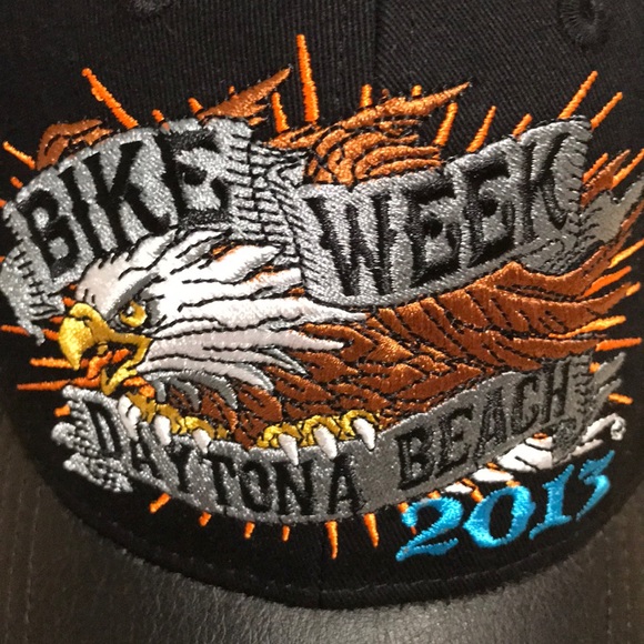 Bike Week Daytona Beach baseball cap 2013 One Size - Picture 2 of 5